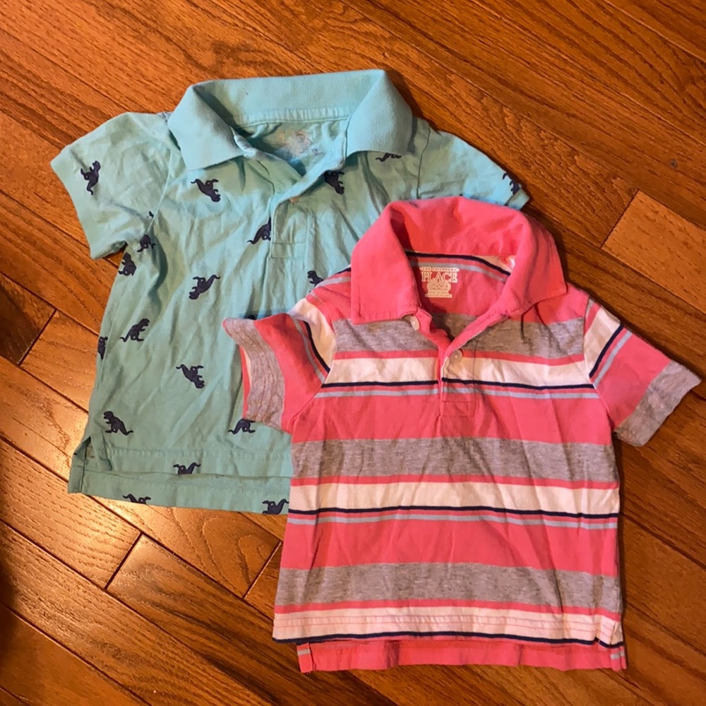 EUC Children’s Place Collared shirts sz 12-18 mnth